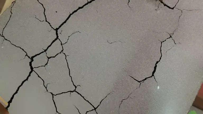Cracked or flaking epoxy