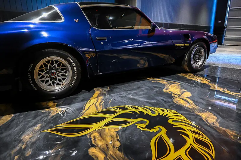 Bold Custom Logos with Metallic Marble