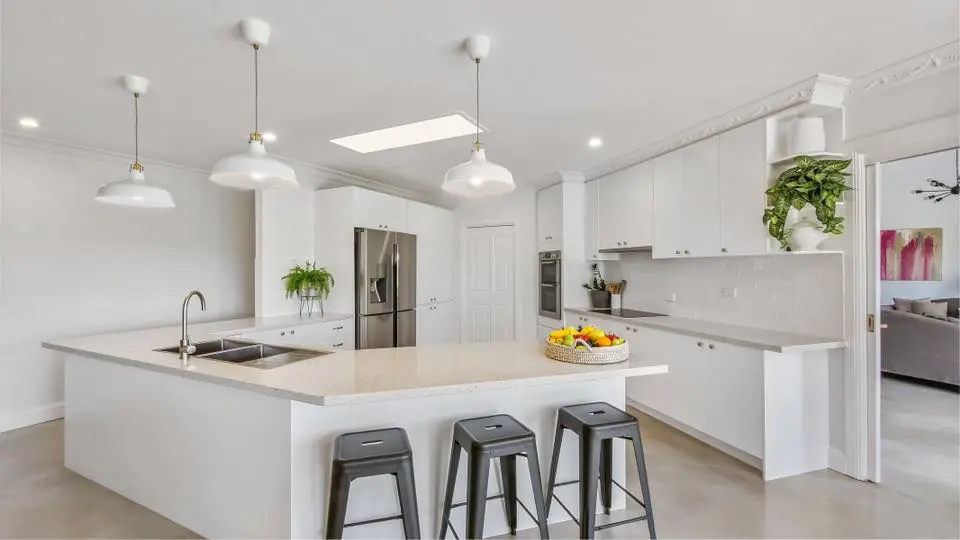Swirl Coat  Residential Kitchen Flooring Solution