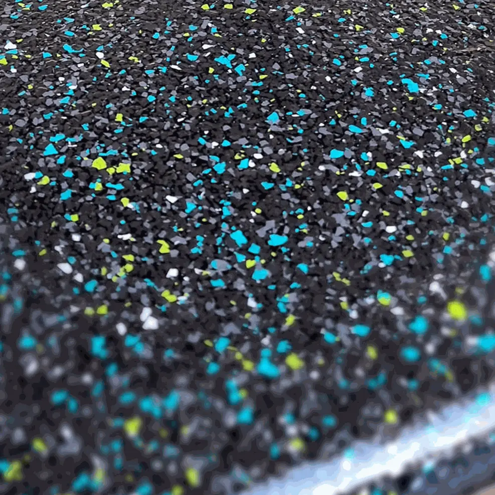 Ultra Flake Carbon Black with 10% Mint Slice and Sour Apple on EPO100T N61 Black 2