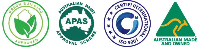 Green Building Approved, APAS Certified, ISO 9001, Australian Made and Owned Green Building Approved, APAS Certified, ISO 9001, Australian Made and Owned