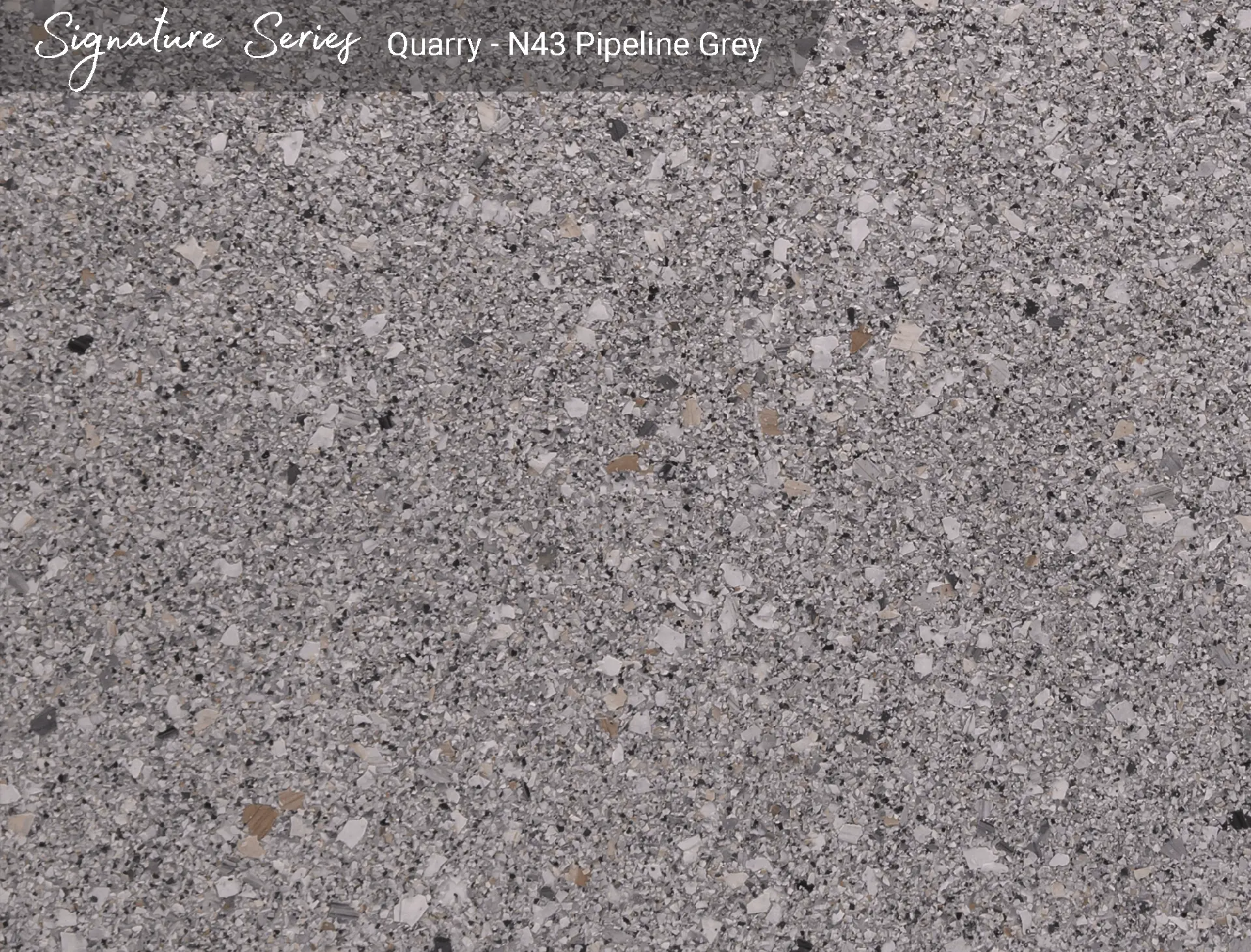 Hyper Flake Quarry on N43 Pipeline Grey Hyper Flake Quarry on N43 Pipeline Grey