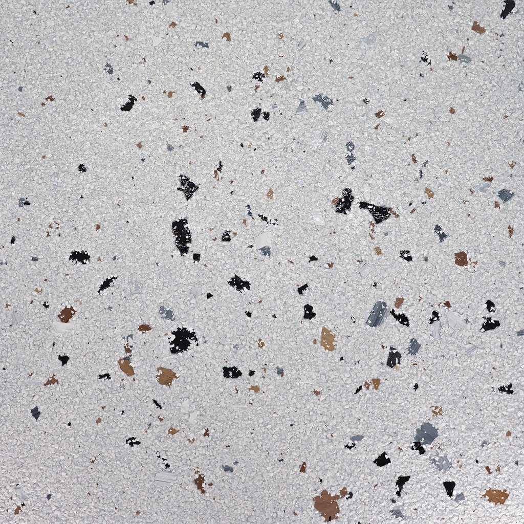 Litho Flake Nickle on N26 Neutral Grey