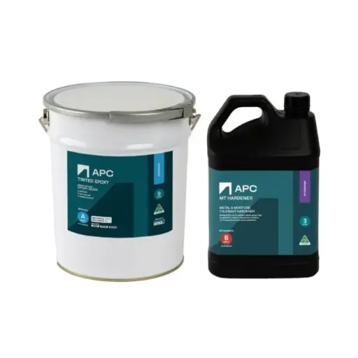 [EPO100MTH-12-N23] Metal & Moisture Tolerant Tinted Epoxy Kit 12L (N23 Neutral Grey)