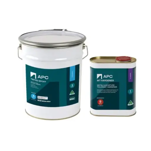 [EPO100MTH-04-N23] Metal & Moisture Tolerant Tinted Epoxy Kit 4L (N23 Neutral Grey)