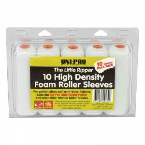 Hi-Density Foam Roller 100mm 10pk