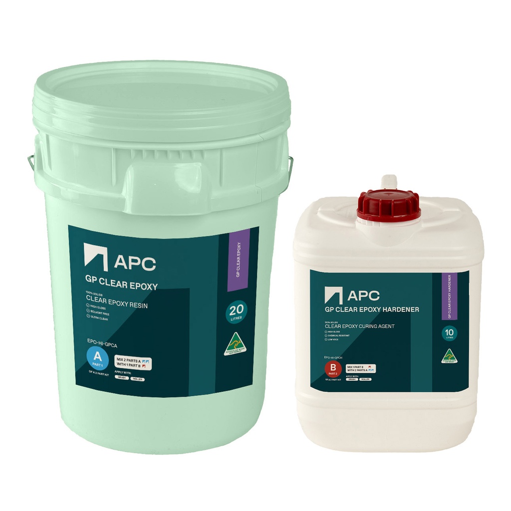 EPO-HI® GP Clear Epoxy Coating Kit 30L