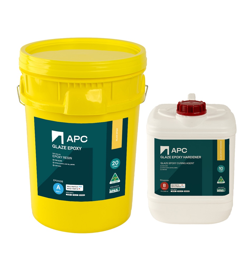 EPO100G® Glaze Epoxy Coating Kit 30L