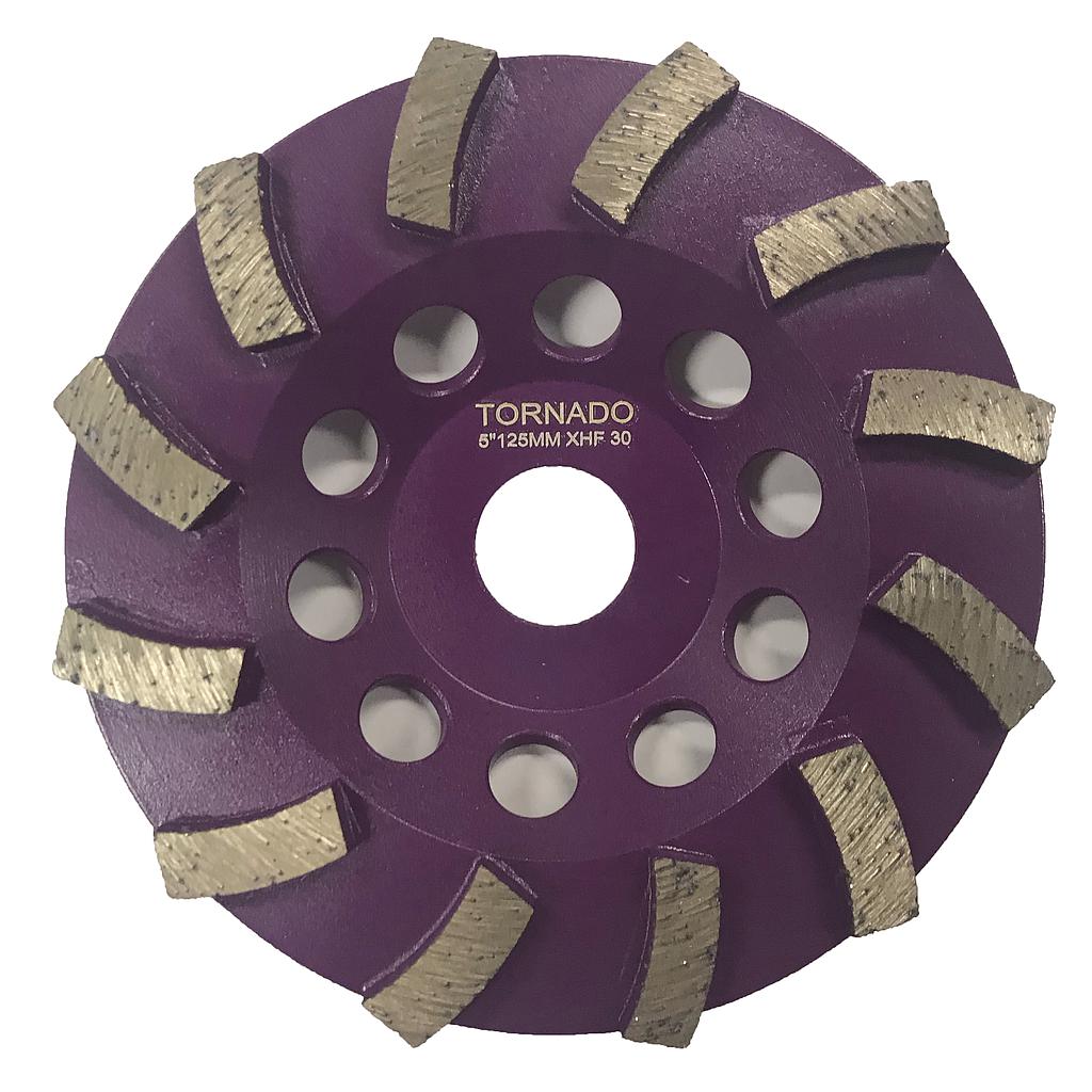 30 Grit Purple 5" 125mm x 12 Seg Cup Wheel