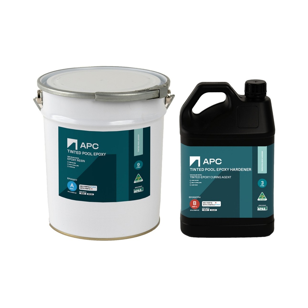 EPO100TP Tinted Pool Epoxy Kit 12L
