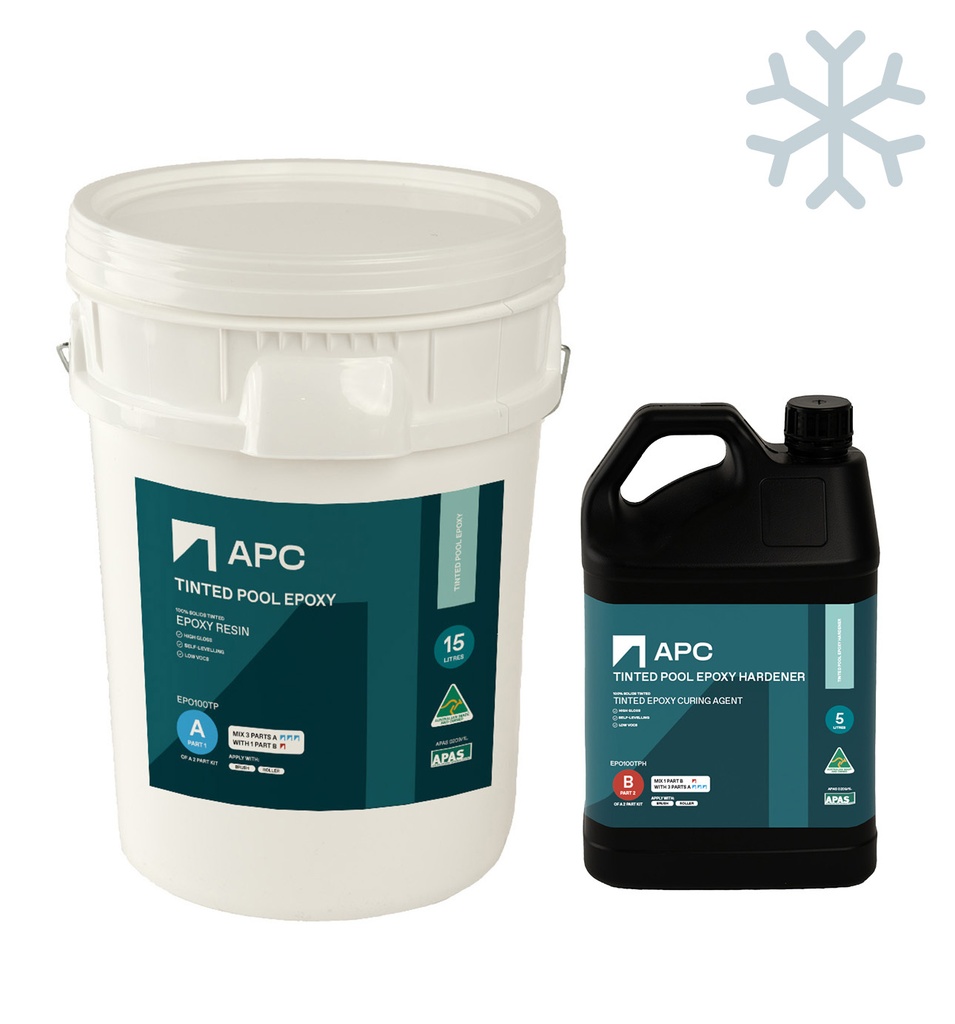 EPO100TP (Winter) Tinted Pool Epoxy Kit 20L