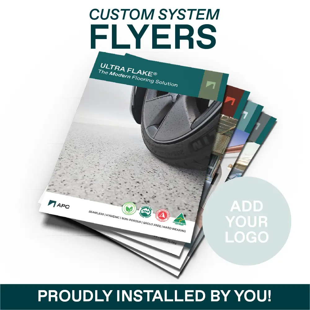 Custom System 2pg Flyer 50pk 250gsm