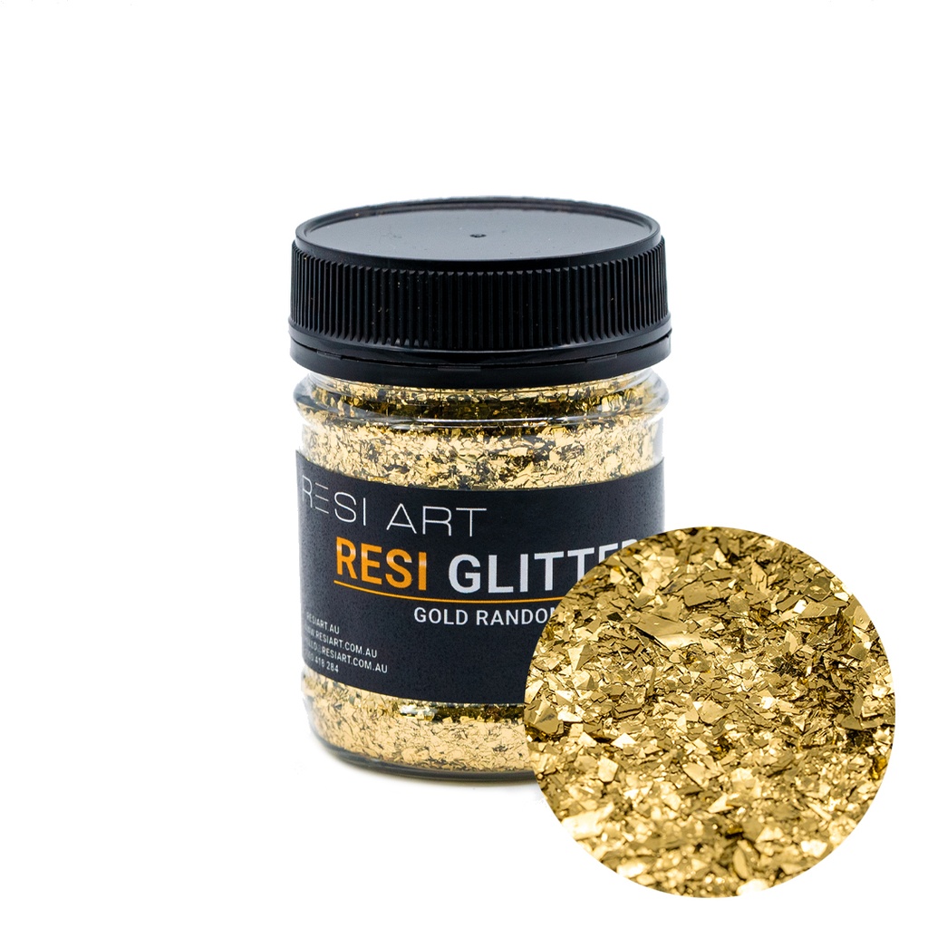 Gold Random Resi Glitter 60g