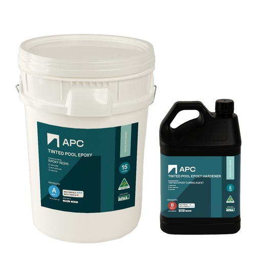 EPO100TP Tinted Pool Epoxy Kit 20L