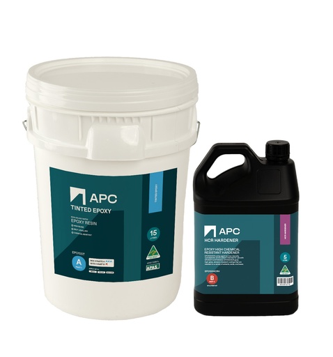 High Chemical Resistant Tinted Epoxy Kit 20L