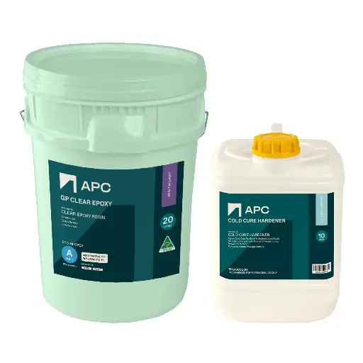 [EPO-HI-GPCCLD-30] EPO-HI® GP Clear Epoxy Coating Kit 30L - Cold Cure