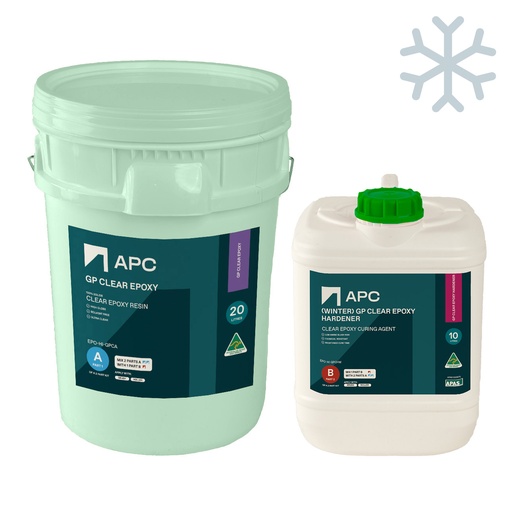 [EPO-HI-GPCW-30] EPO-HI® (Winter) GP Clear Epoxy Coating 30L Kit