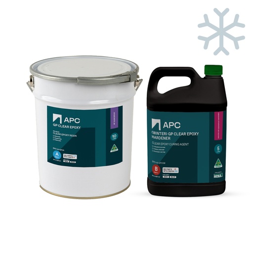 [EPO-HI-GPCW-15] EPO-HI® (Winter) GP Clear Epoxy Coating 15L Kit