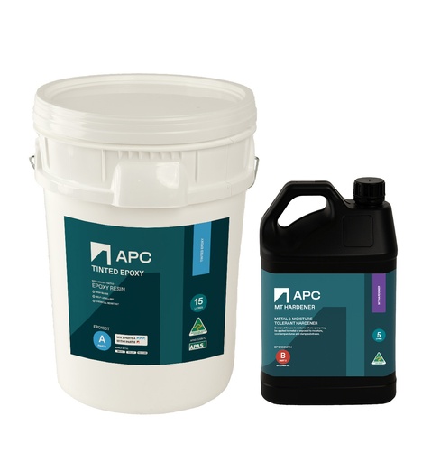 Moisture Tolerant Tinted Epoxy Kit 20L - Premium Tint